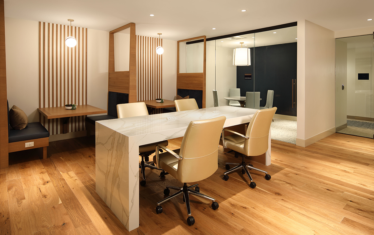 The Milton apartments coworking spaces